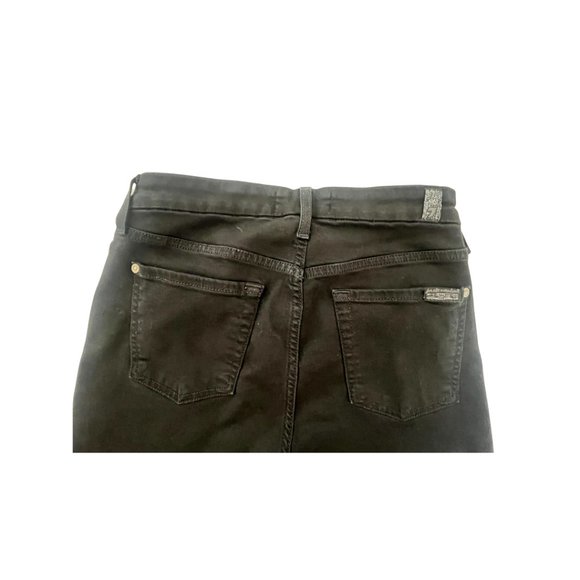 Excellent like new condition seven7 Seven denim Ankle Skinny Black SIZE 28 - Picture 7 of 7